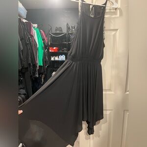 Torrid Shark Bite Black Dress